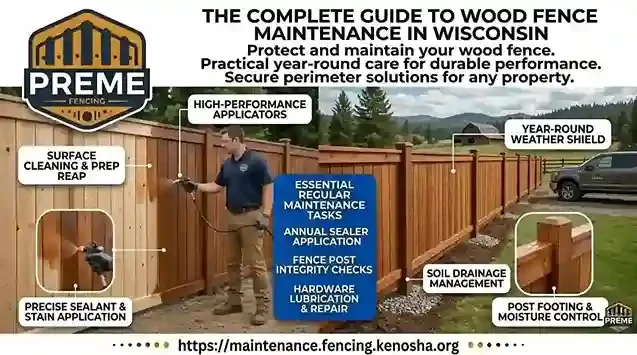 Wood Fence Maintenance Wisconsin Guide